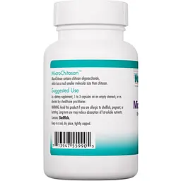 Мікрохітозан Nutricology MicroChitosan для схуднення 60 капсул (ARG-55990) - мініатюра 3