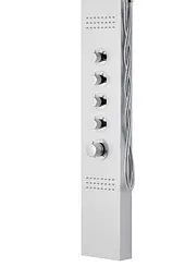 Душова панель Corsan Kaskada silver LED A014MSLLED, Сірий - мініатюра 3