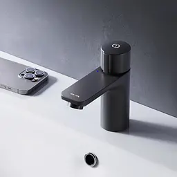 Змішувач для умивальника Am.Pm X-Joy TouchReel black F85A02522 Чорний матовий - мініатюра 2