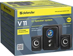 Акустика Defender V11 11 Вт 2.1 system, USB (65111) (6505060) - мініатюра 3