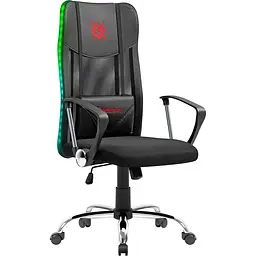 Геймерське крісло Defender Totem RGB Black (64335) [129008] - мініатюра 2