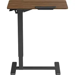 Приставний комп'ютерний стіл OfficePro ODM320DW Dark Wood/Black [148341] - мініатюра 3