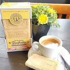 Вафлі Eugene Blond Gaufrettes Amusante з малиною 175 г - мініатюра 2