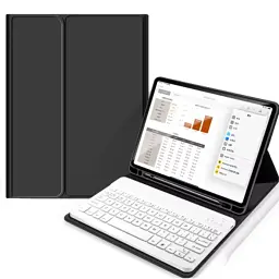 Чохол до планшета BeCover with keyboard Apple iPad Pro 13" M4 2024 Black (713003) - мініатюра 2
