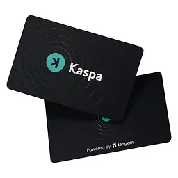 Криптогаманець Tangem 2.0 x Kaspa Wallet набір з 3 карток (TG128X3-K) - мініатюра 4