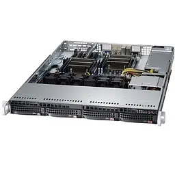 Корпус Supermicro 1U CSE-813MFTQC-350CB2 - мініатюра 3