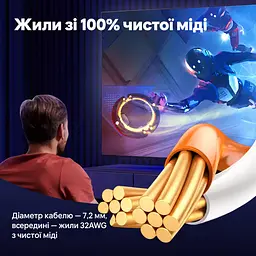 Сетевой кабель Ethernet UGREEN NW107 Длина 1,5 м Патч-корд RJ45 с обеих сторон Cat7 до 10 Гбит/с 600 МГц Поддержка PoE Экранированный F/FTP Жилы из чистой меди Чёрный (11277) - миниатюра 7
