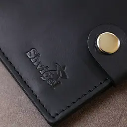 Чоловіче шкіряне портмоне SHVIGEL 8,5х10х1 см acs0022436 - мініатюра 8