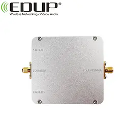 Двохдіапазонний підсилювач Wi-Fi 2.4/5.8 сигналу з антеною EDUP EP-AB015 бустер розширювач вайфай (18635) - мініатюра 3