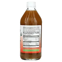Яблучний оцет Apple Cider Vinegar Detox Tonic 473 ml - СКЛО Dynamic Health vit0004680 - мініатюра 2