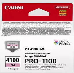 Картридж струменевий PFI-4100 imagePROGRAF PRO-1100 Photo Magenta Canon teh0015040 - мініатюра 2
