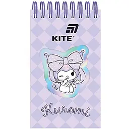 Блокнот Kite Kuromi на спіралі 80 аркушів HK-2 (HK26-279-2) - мініатюра 3