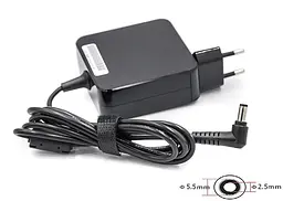 Блок живлення для ноутбуків PowerPlant ACER, ASUS 220V, 19V 65W 3.42A (5.5 x 2.5) wall mount (WM-AC65F5525)