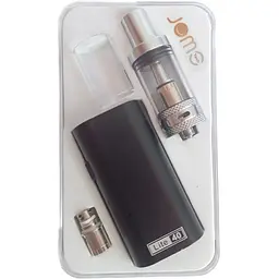 Електронна сигарета Jomo Lite 40w + доп випарник та скло Kit Black (11659)