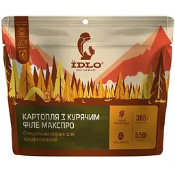 Картопля з курячим філе Їdlo Макспро 135 г