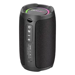 Портативна bluetooth колонка Zealot S49 з LED підсвічуванням чорний - мініатюра 2