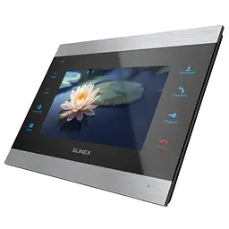 Відеодомофон 7" WiFi Slinex SL-07 Cloud Silver+Black (83-00052) - мініатюра 2