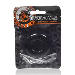 Кільце ерекційне Oxballs Do-Nut 2 5.1 см чорний - мініатюра 2