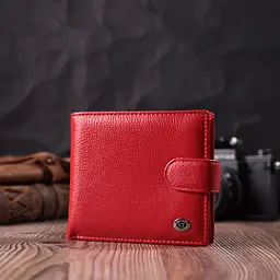 Жіночий шкіряний гаманець ST Leather 11,5х10,3х2 см acs0028484 - мініатюра 7