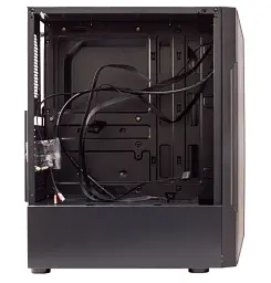 Корпус GTL Gaming "Trooper", Black, БЖ GS600W, Mini Tower, ATX / Micro ATX / Mini ITX, 1xUSB 3.0 / 2xUSB 2.0, RGB-підсвічування, макс. CPU - 150 мм / VGA - 290 мм, бічна панель із загартованого скла (GTL1806-GS600) - мініатюра 3