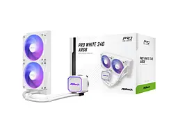 Водяне охолодження ASRock Pro White 240 ARGB - мініатюра 10