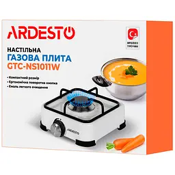 Плитка газова настільна Ardesto білий (GTC-NS1011W) - мініатюра 8