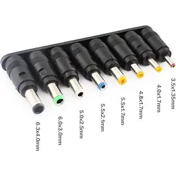 Набір перехідників Epik 8in1 - DC 5.5x2.1 mm [113620] - мініатюра 4