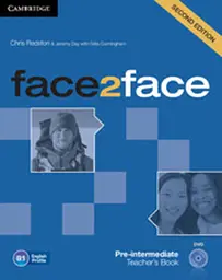 Face2face 2nd Edition Pre-intermediate Teacher's Book with DVD