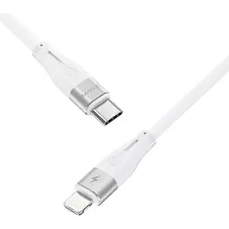 Кабель Proove Soft Silicone USB-C to Lightning 27W 1m White (CCSO27002102) [130631] - мініатюра 2