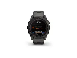 Смарт-годинник Garmin Fenix 7X Sapphire Solar C. Grey DLC Titanium w. Carbon Grey DLC Vented T. Band (010-02541-27) - мініатюра 11