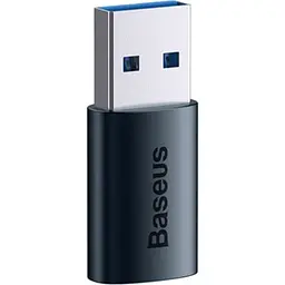 Перехідник Baseus Ingenuity Series Mini OTG USB 3.1 to Type-C Blue (ZJJQ000103) [126875]