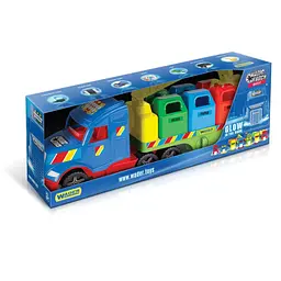 Авто Magic Truck "Сміттєвоз" 36321 Wader, рухомі елементи, в коробці (5900694363212)