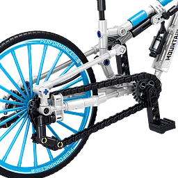 Конструктор велосипед  ZHEGAO MOUNTAIN BIKE спортивний  гірський 247 деталей - мініатюра 7
