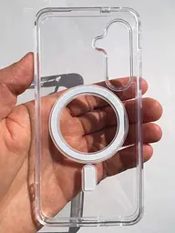 Прозорий протиударний чохол для Samsung Galaxy S24/S25 (S921/S931) Ultra Hybrid with MagSafe Clear Case - мініатюра 3