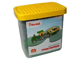 Конструктор "Тракторець", 141 деталь, 013888/41