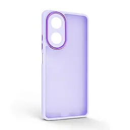Защитный чехол для OPPO A58 4G, Shade, фиолетовый, TPU+PC, матовый, защита всего корпуса, панель-накладка, противоударный, с высокими бортами, амортизирует удары при падениях, ArmorStandart (ARM73442)