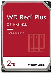 Жорсткий диск 2TB 3.5 5400 64MB SATA Red Plus NAS WD teh0013499
