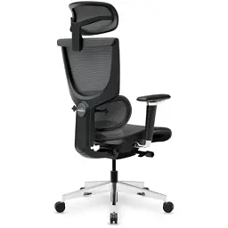Офісне крісло Mealux S8 Air Black (HF-S8P M/B) - мініатюра 5
