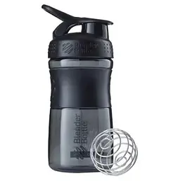 Шейкер спортивний BlenderBottle SportMixer Flip 20oz/590 мл Black (SM 20oz Black) - мініатюра 1