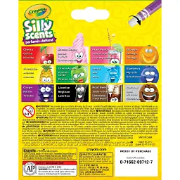 Набір воскової крейди Crayola Silly Scents Твіст ароматизований 12 шт. (52-9712) - мініатюра 3