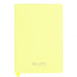 Щоденник діловий Leo Planner Ray А5 м'який лимонний 320 сторінок (252775)