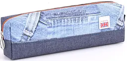 Пенал м’який без наповнення Blue, 20x4.5x6 см, KJ3223