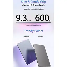 Портативний монітор Arzopa 14" A1S Grey EU [157117] - мініатюра 3