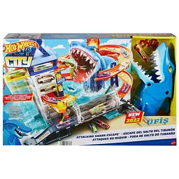 Ігровий набір Hot Wheels City Втеча від злої акули (HDP06) - мініатюра 7