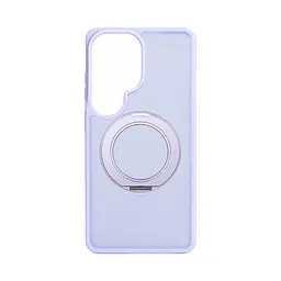 Противоударный чехол-панель для Samsung Galaxy S26 Ultra 5G, Unit Stand2, фиолетовый, силикон + поликарбонат, защита всего корпуса, с подставкой, поддержка магнитных держателей и беспроводной зарядки (MagSafe), ArmorStandart (ARM89963)