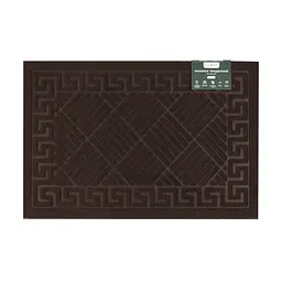 Килимок придверний Eco Fabric Смужки без кромки коричневий 40 х 60 см (4060-013)