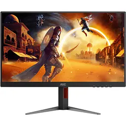 Монітор TFT 27 AOC Q27G4ZD, QD-OLED, 280Гц, 0,03мс, 2хHDMI, DP, USB-hub, HAS, Pivot, чорно-червоний