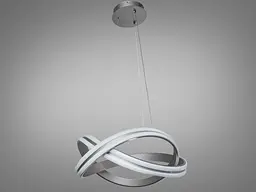 Підвісна LED люстра Romin Diasha 115Вт коричнева 19м² - мініатюра 2