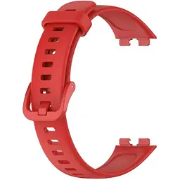 Ремінець DK для Huawei Band 8 / 9 Silicone Sport Band Classic (016235) (red) - мініатюра 2