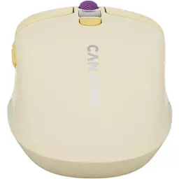 Мишка Canyon MW-26 LCD Silent Wireless/Bluetooth Yellow (CNS-CMSW26Y) - мініатюра 8